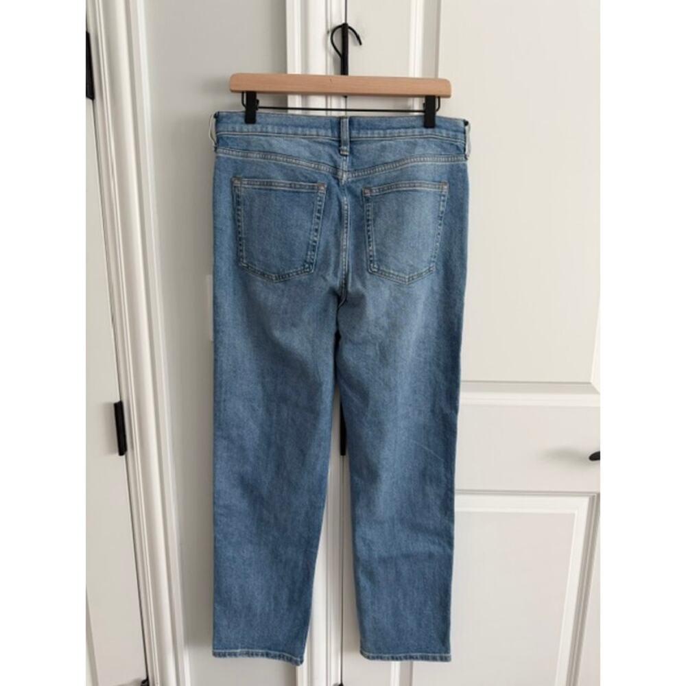Everlane NWOT High-Rise Cigarette Jeans Medium Blue Size 30R - Picture 7 of 10